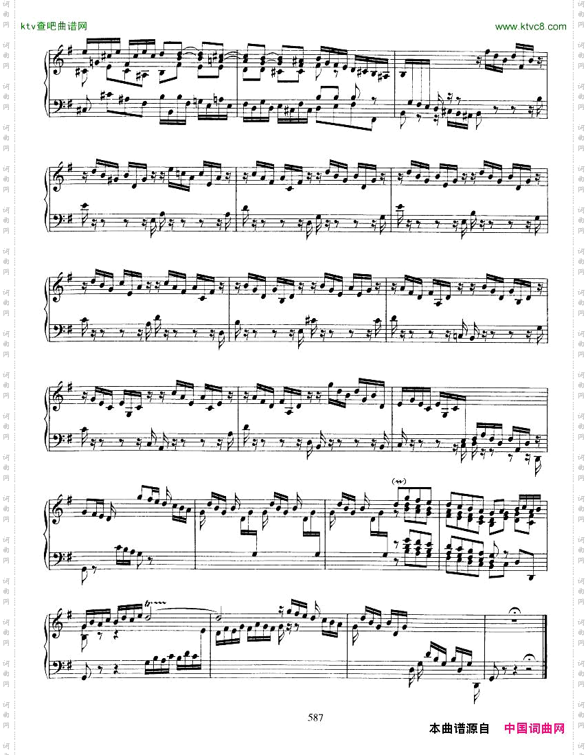 Bach,JS-BWV916-ToccatainG