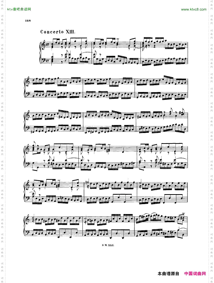 Bach,JS-BWV984-987-ConcertiafterVivaldiNo.13-16