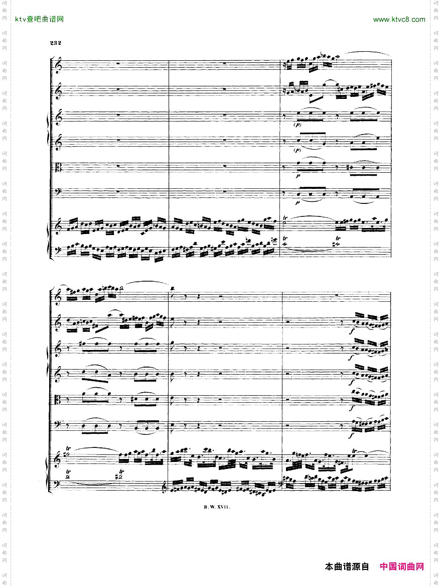 Bach,JS-BWV1044-Concertofortransverseflute,harpsichord,strings&bassocontinuoinAm一