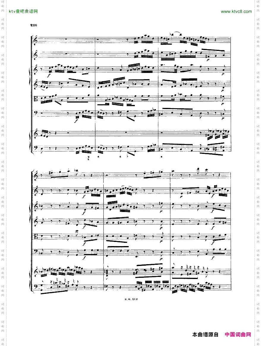 Bach,JS-BWV1044-Concertofortransverseflute,harpsichord,strings&bassocontinuoinAm一