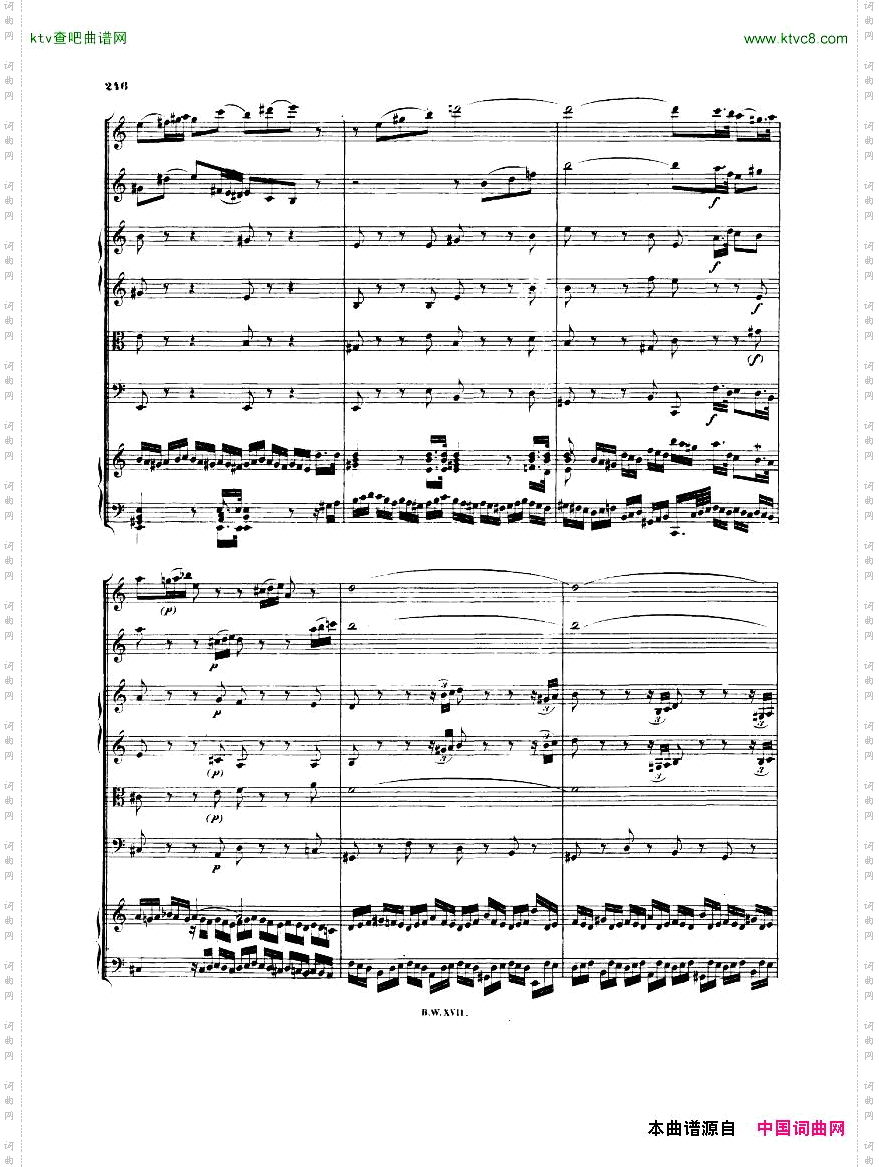 Bach,JS-BWV1044-Concertofortransverseflute,harpsichord,strings&bassocontinuoinAm一