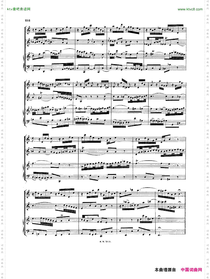 Bach,JS-BWV1044-Concertofortransverseflute,harpsichord,strings&bassocontinuoinAm一