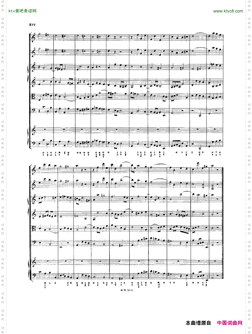 Bach,JS-BWV1044-Concertofortransverseflute,harpsichord,strings&bassocontinuoinAm一