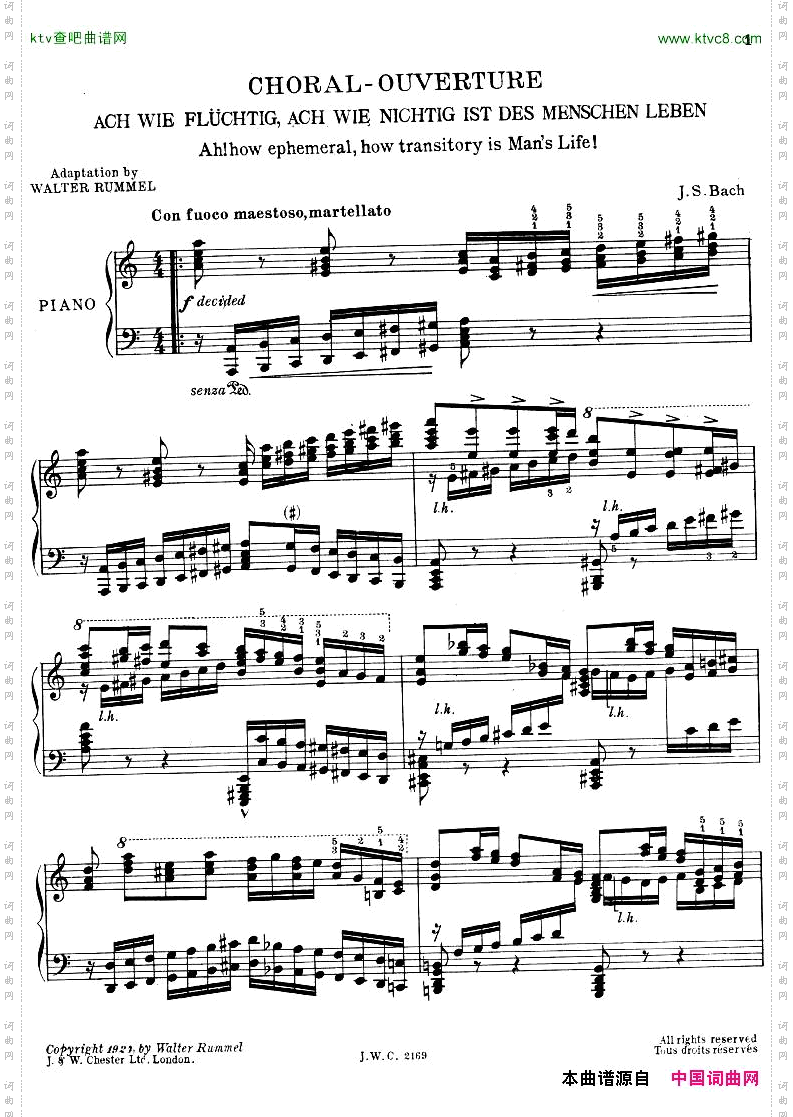 Bach-Rummel-Transcriptions