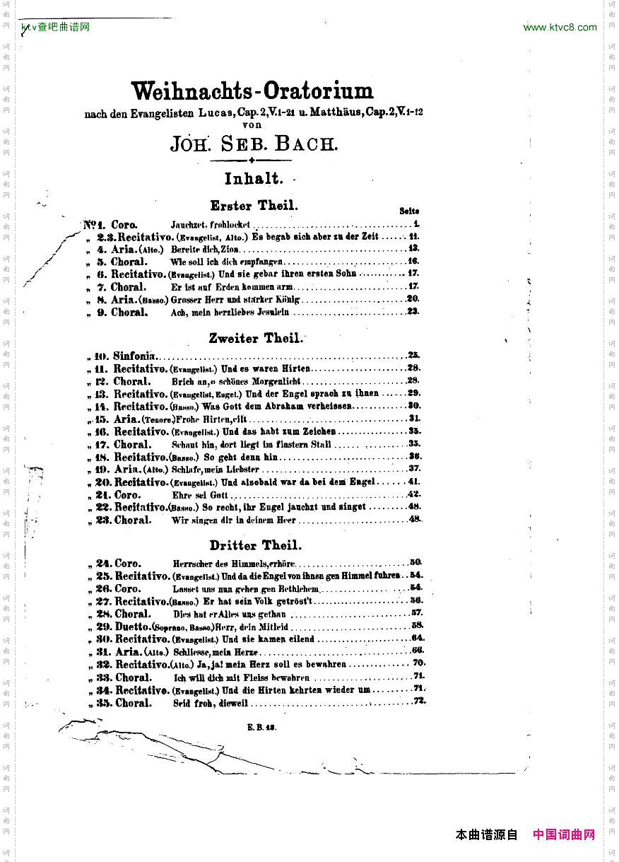 Bach,JS-BWV248-ChristmasOratorioNo1
