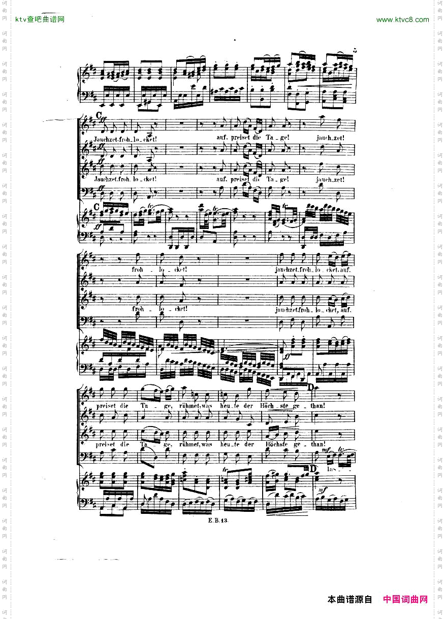 Bach,JS-BWV248-ChristmasOratorioNo1