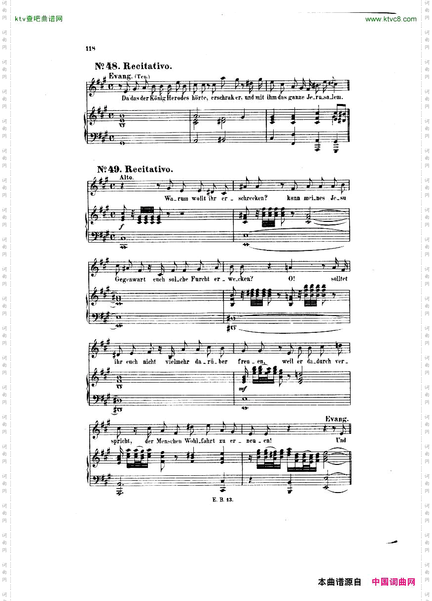 Bach,JS-BWV248-ChristmasOratorioNo44-50