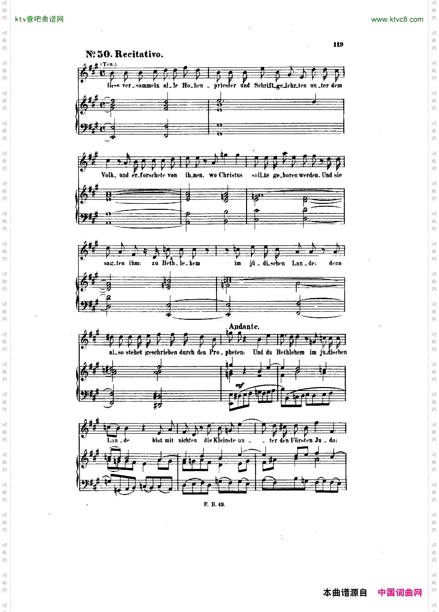 Bach,JS-BWV248-ChristmasOratorioNo44-50