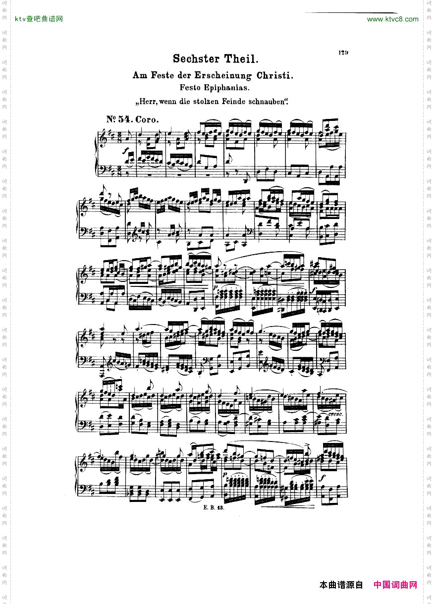 Bach,JS-BWV248-ChristmasOratorioNo54