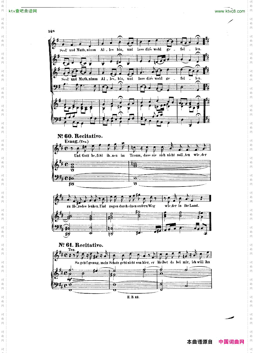 Bach,JS-BWV248-ChristmasOratorioNo55-61