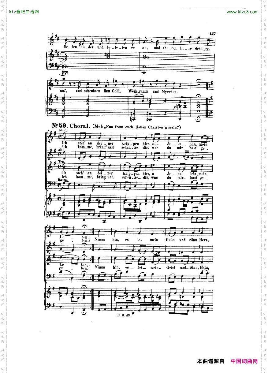 Bach,JS-BWV248-ChristmasOratorioNo55-61