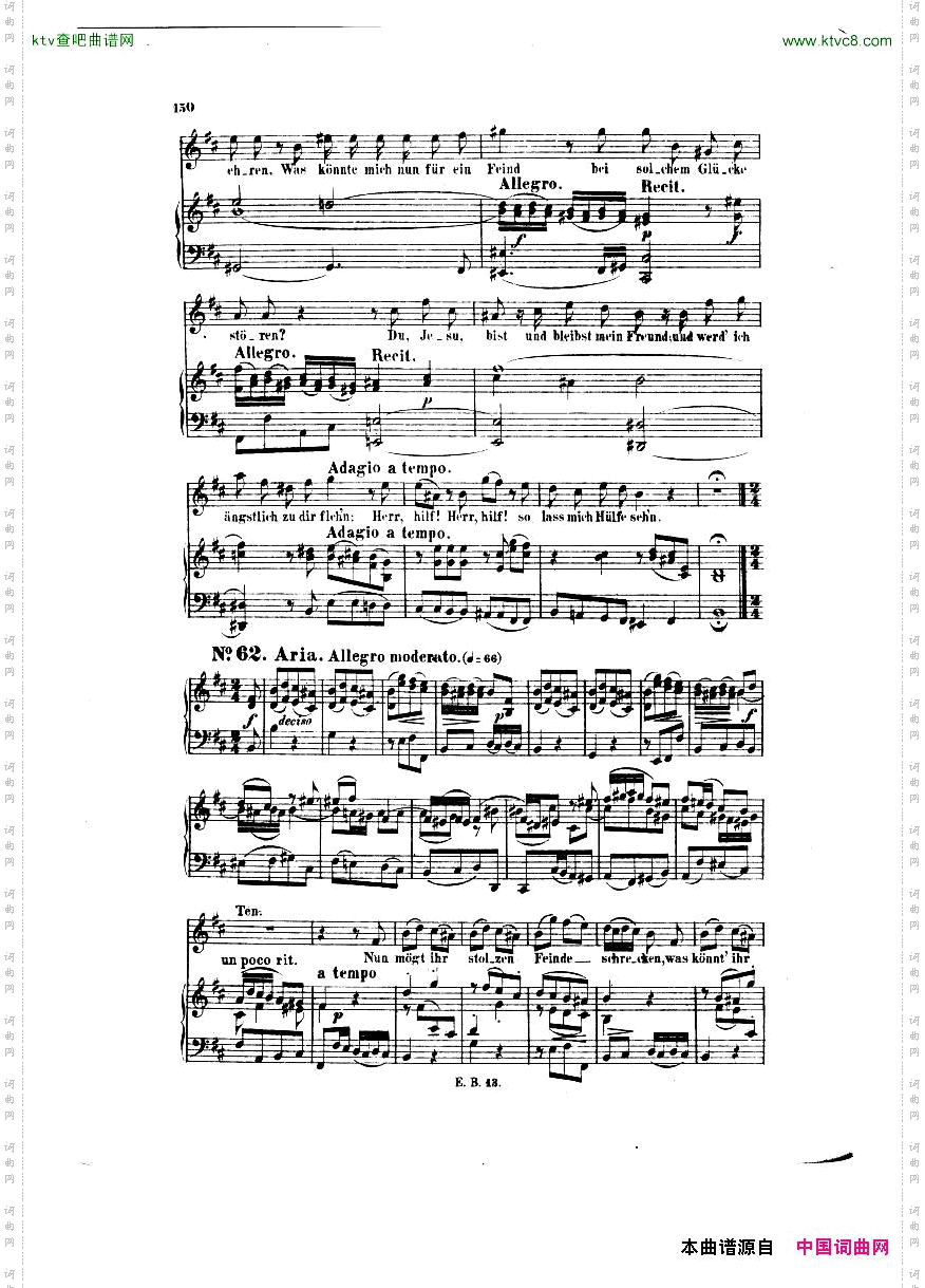 Bach,JS-BWV248-ChristmasOratorioNo55-61