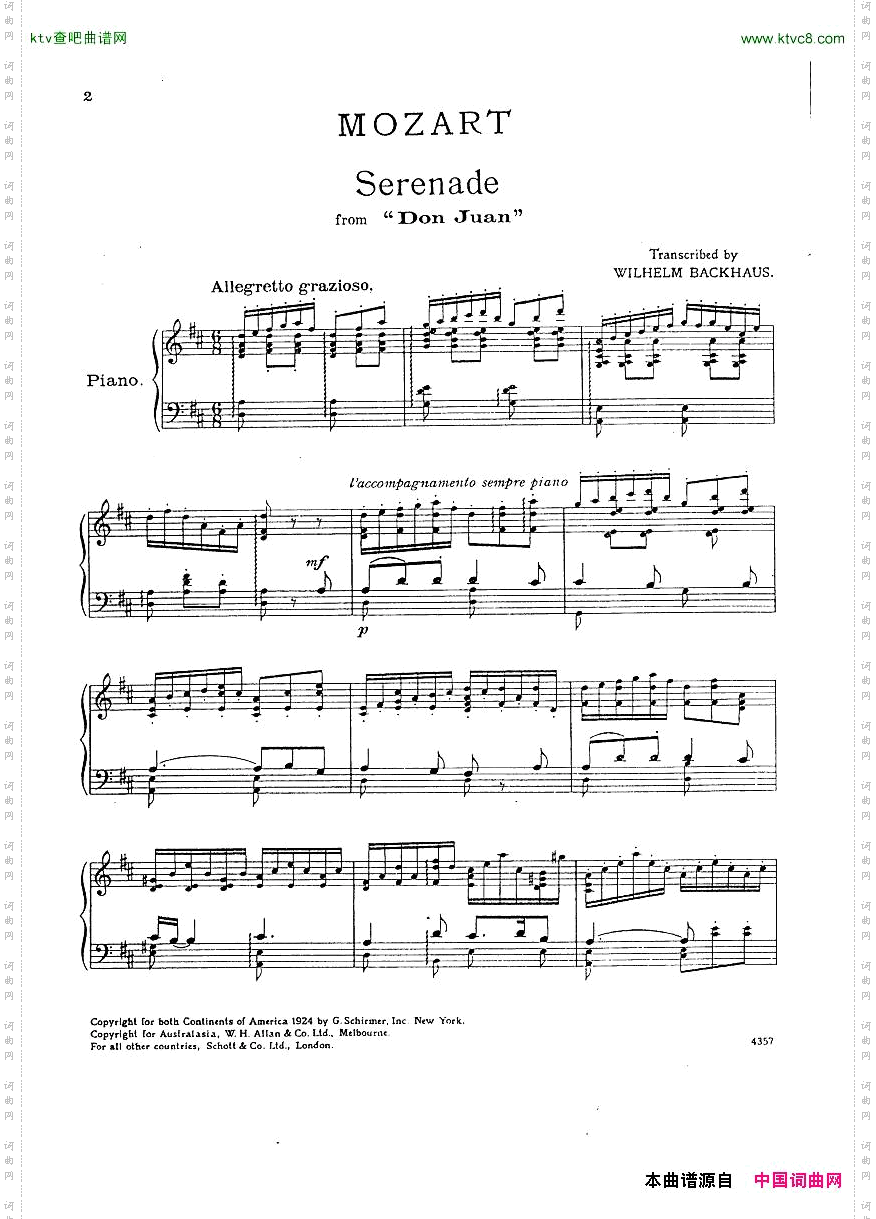 Mozart-Backhaus-Serenadefrom“DonJuan”