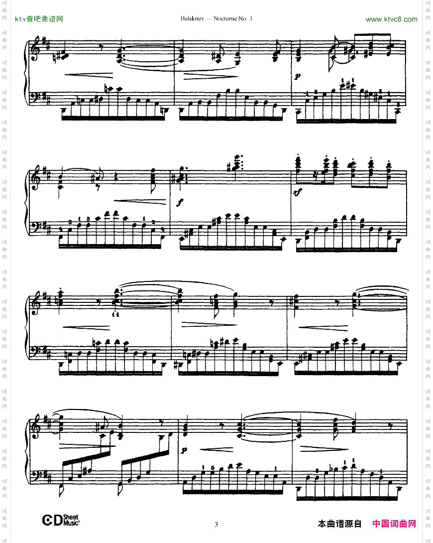 Balakirev-NocturneNo.3