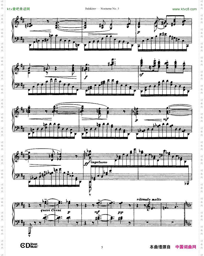 Balakirev-NocturneNo.3