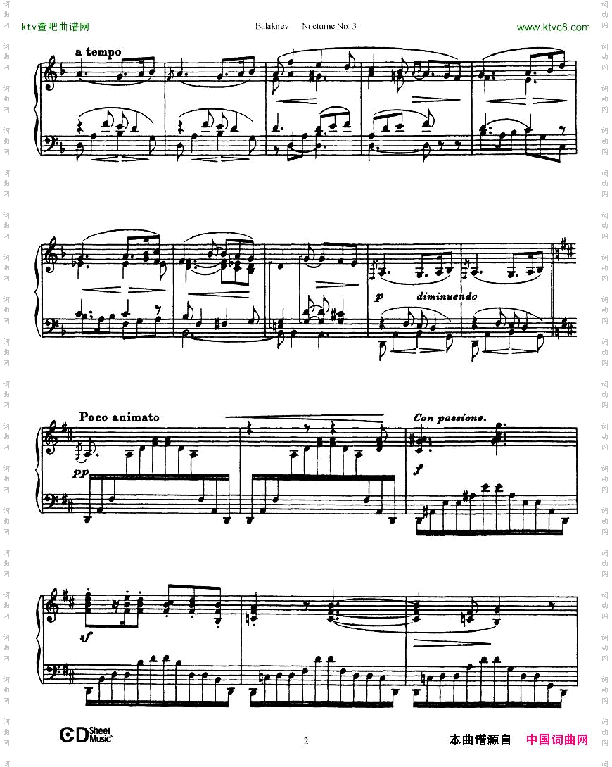 Balakirev-NocturneNo.3