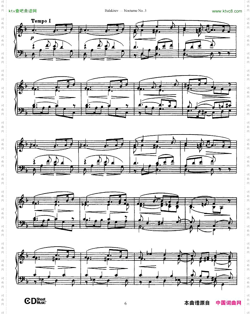 Balakirev-NocturneNo.3