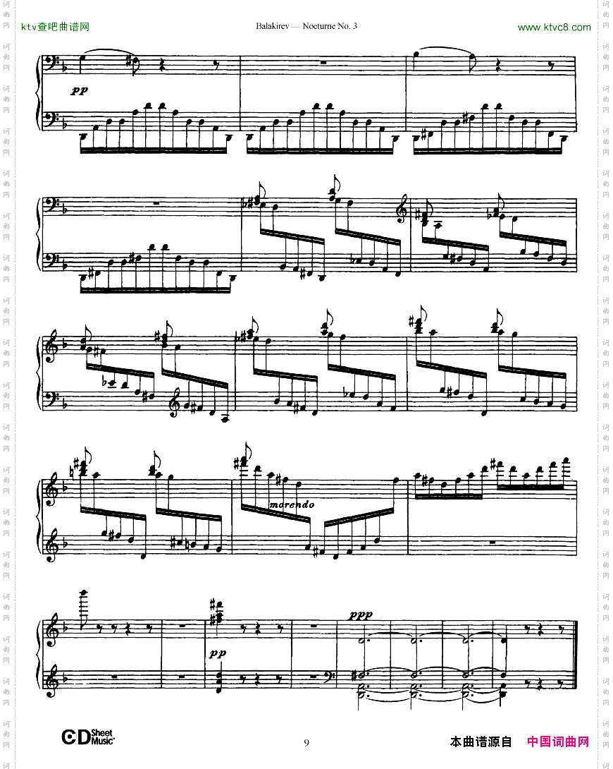 Balakirev-NocturneNo.3