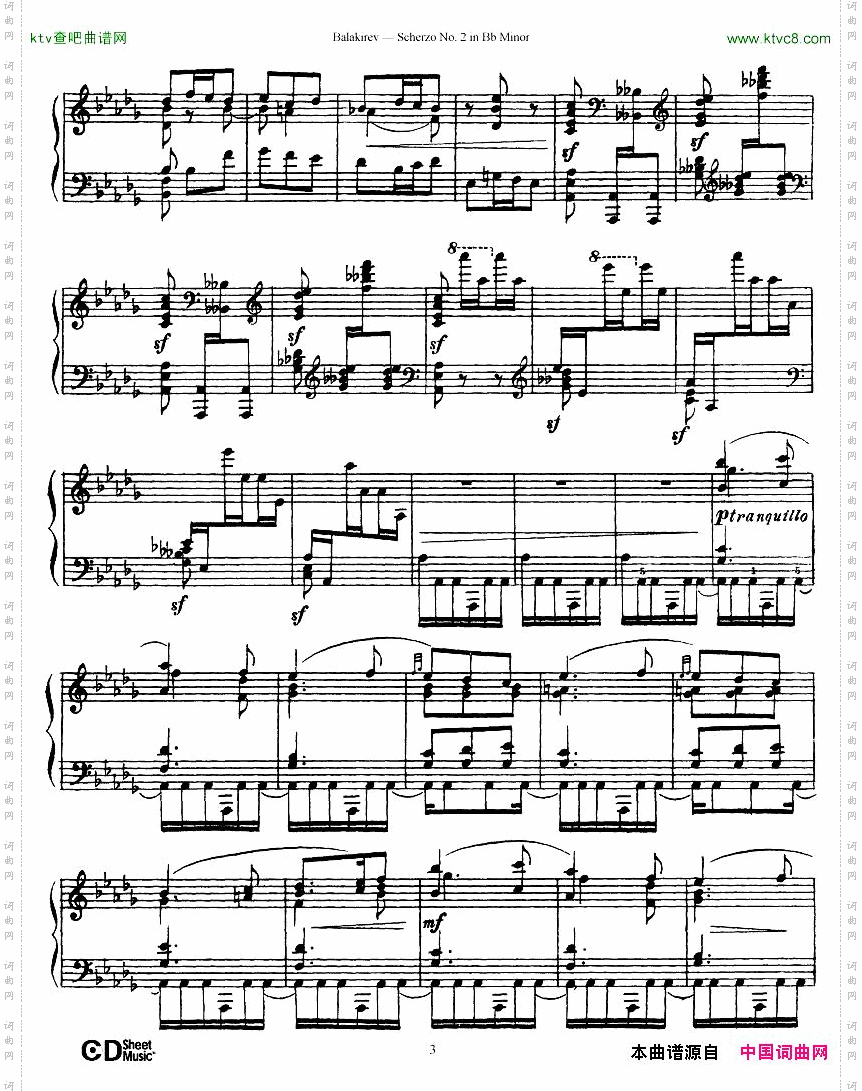 Balakirev-ScherzoNo.2BbMinor