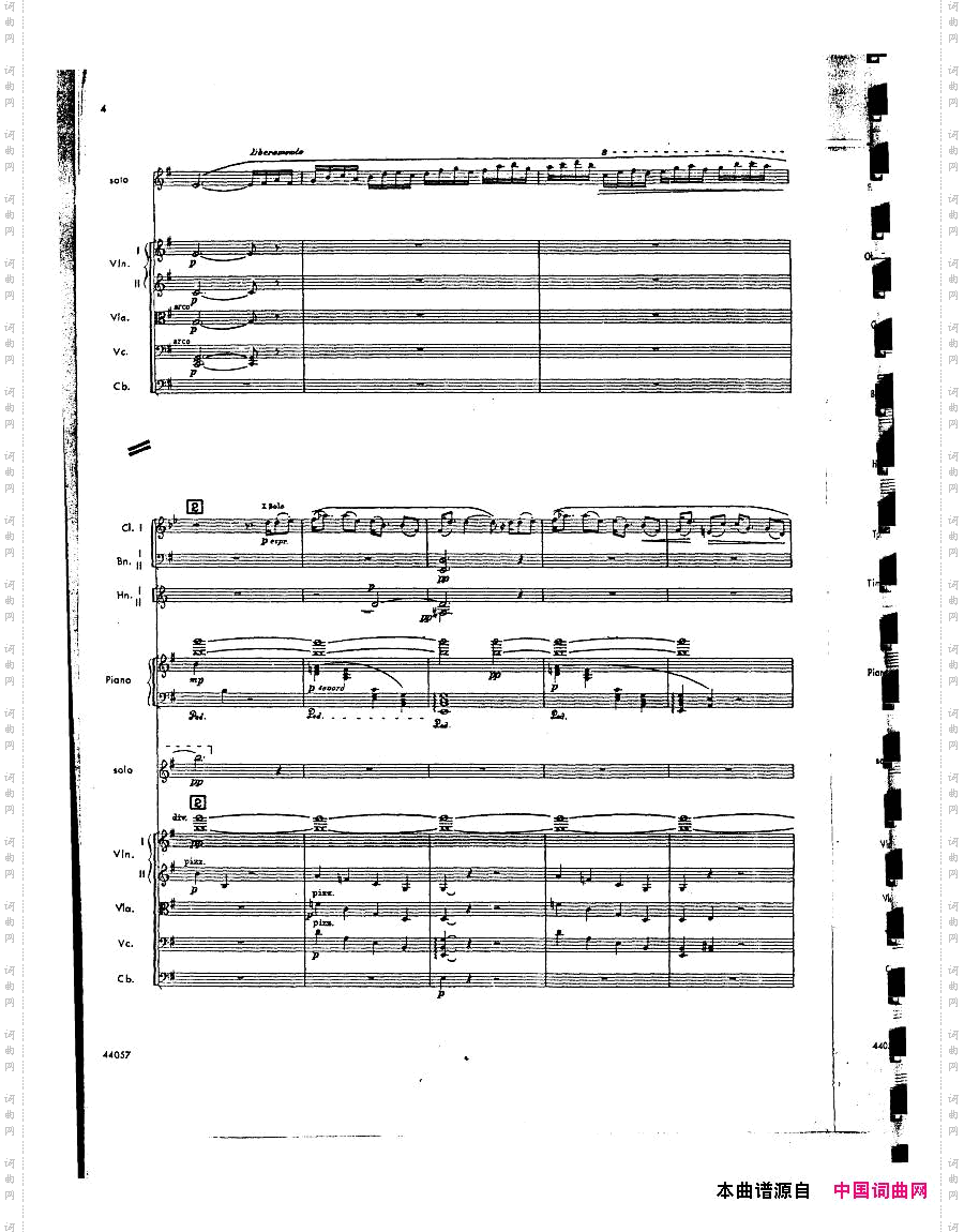 Barber-op14-ViolinConcertoScore一