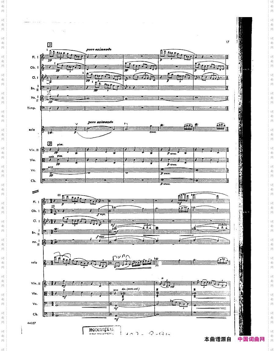 Barber-op14-ViolinConcertoScore一