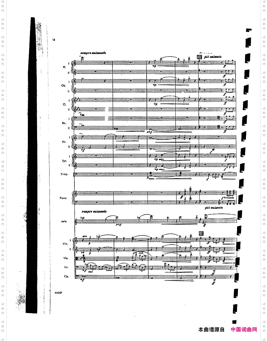 Barber-op14-ViolinConcertoScore一