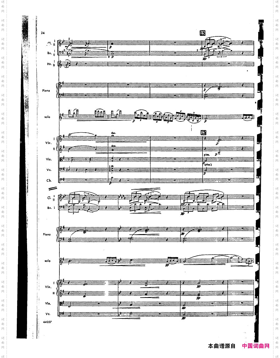 Barber-op14-ViolinConcertoScore一