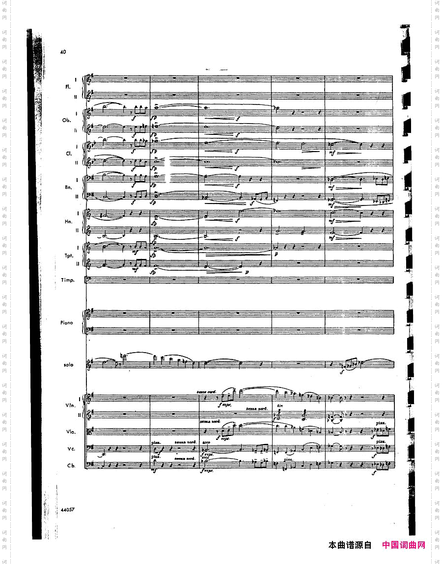 Barber-op14-ViolinConcertoScore一