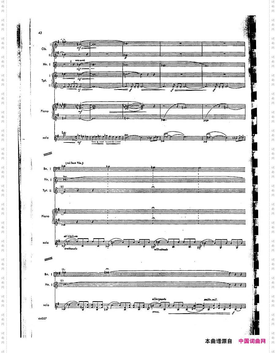 Barber-op14-ViolinConcertoScore二