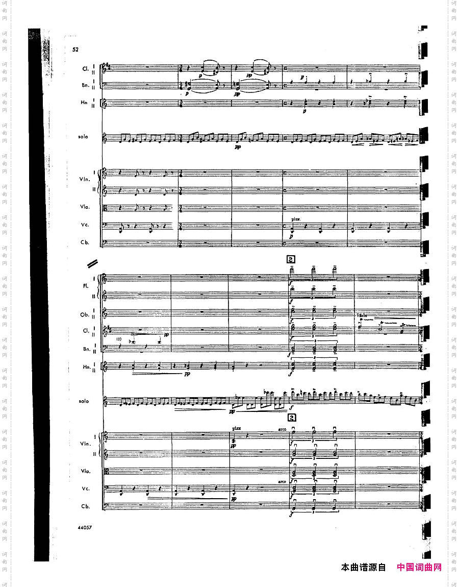 Barber-op14-ViolinConcertoScore二