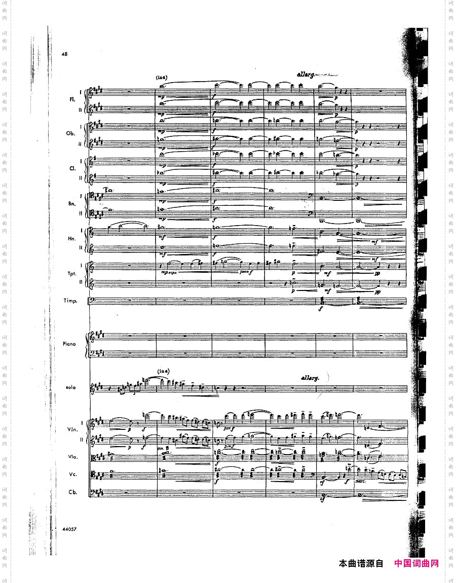 Barber-op14-ViolinConcertoScore二