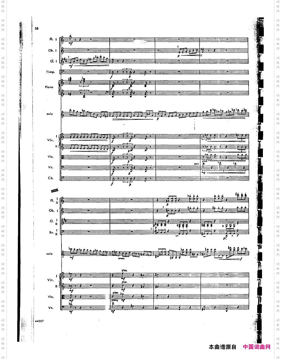 Barber-op14-ViolinConcertoScore二