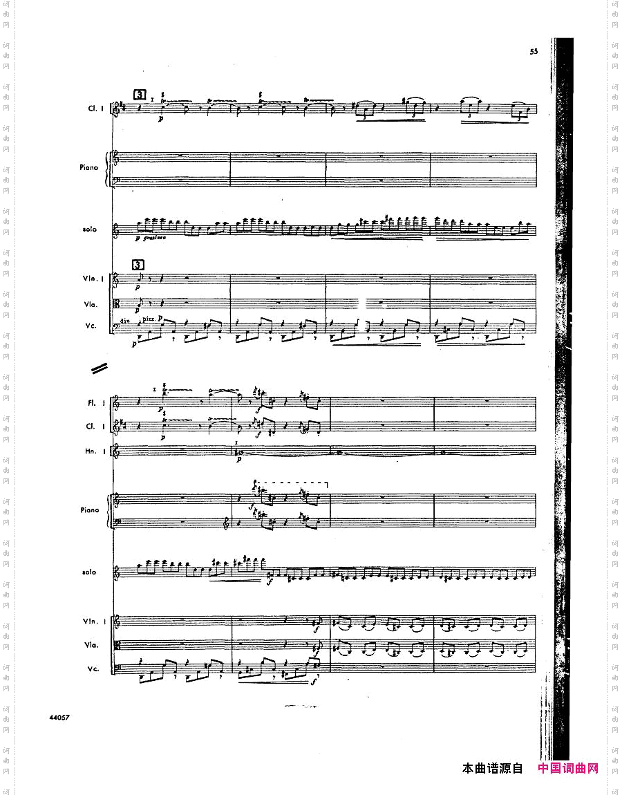 Barber-op14-ViolinConcertoScore二