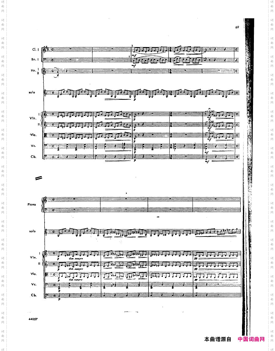 Barber-op14-ViolinConcertoScore二