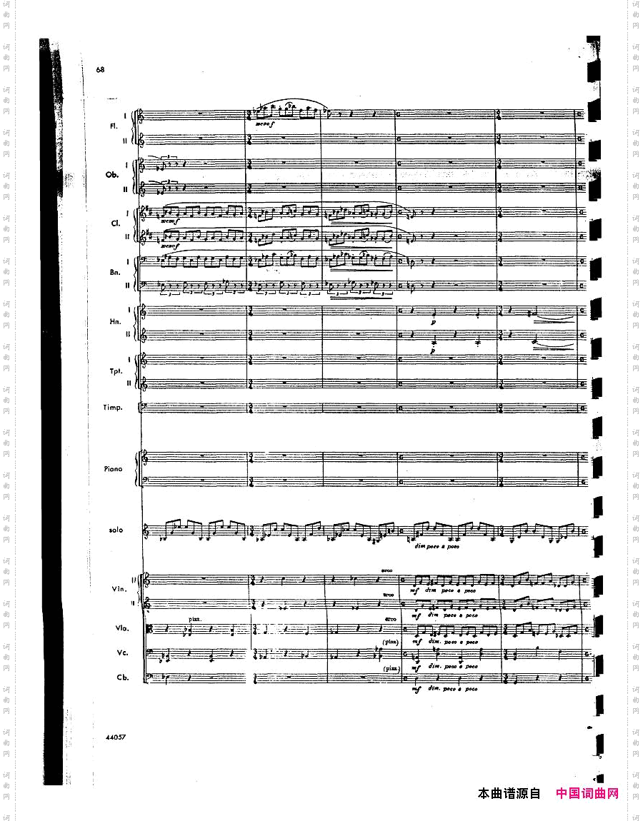 Barber-op14-ViolinConcertoScore二