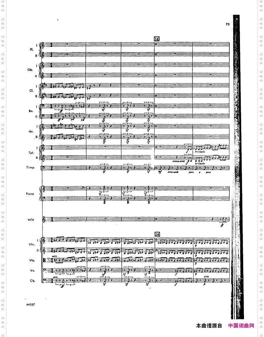 Barber-op14-ViolinConcertoScore二