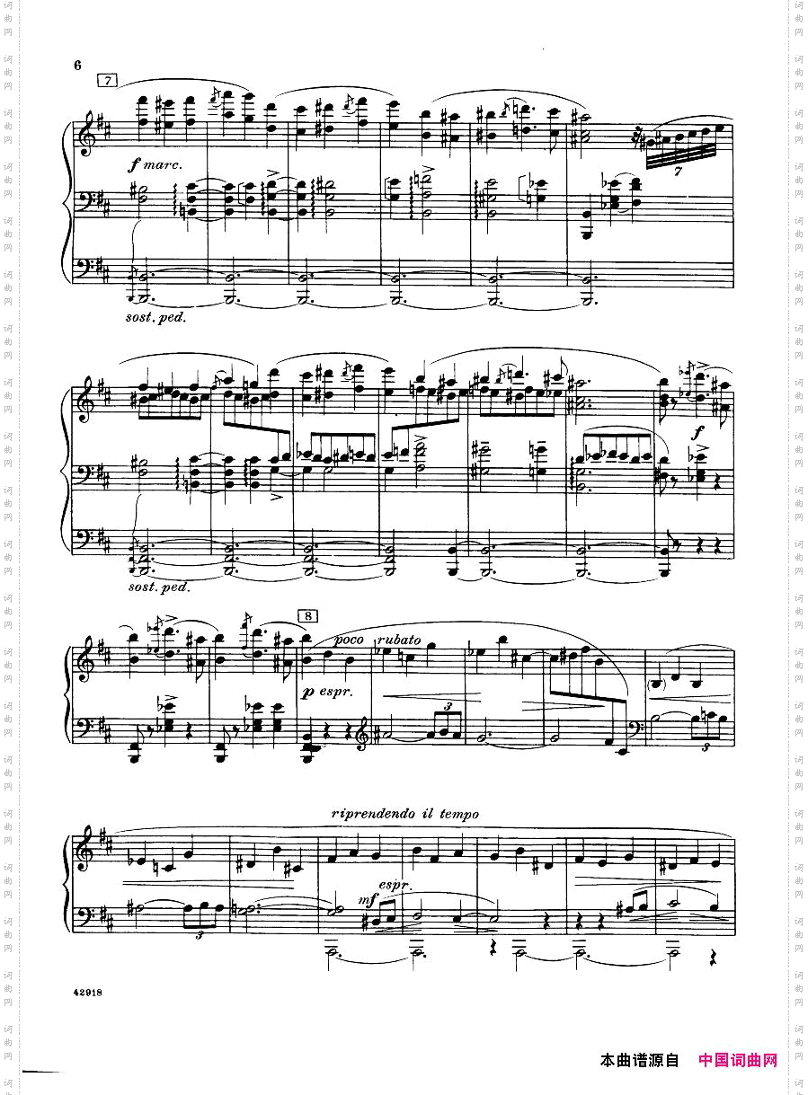 Barber - op 28 - Souvenirs piano solo