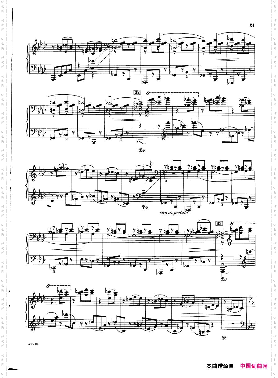 Barber - op 28 - Souvenirs piano solo
