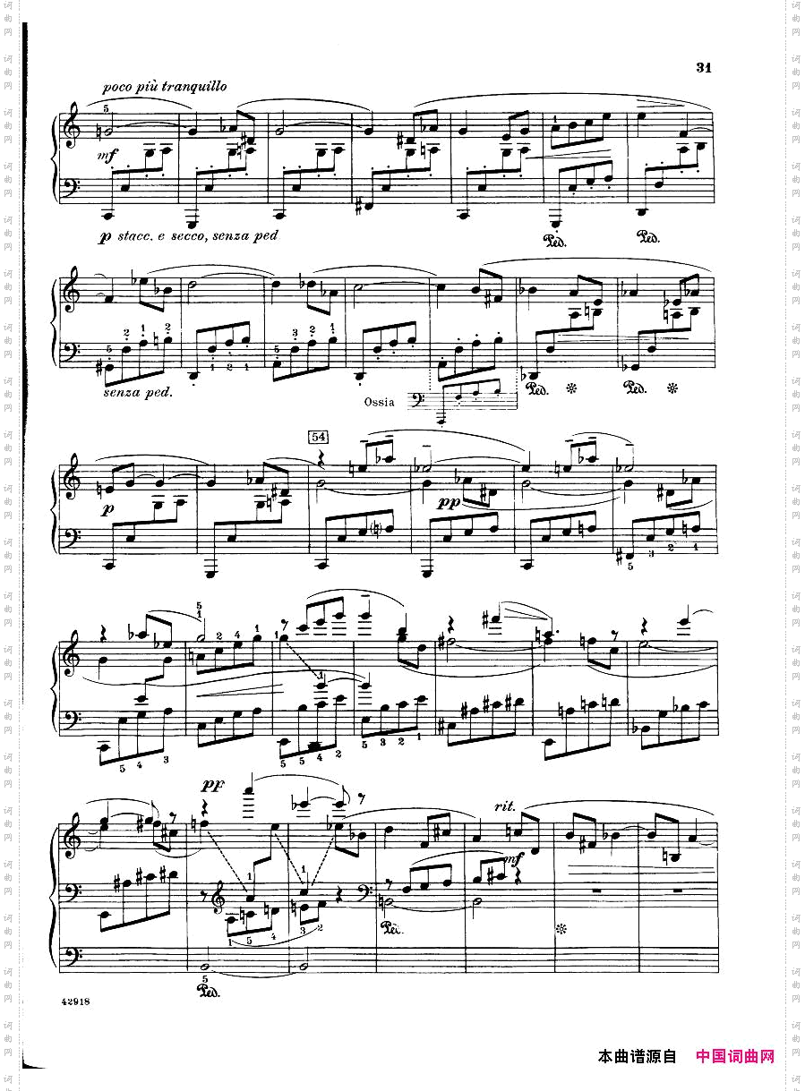Barber - op 28 - Souvenirs piano solo