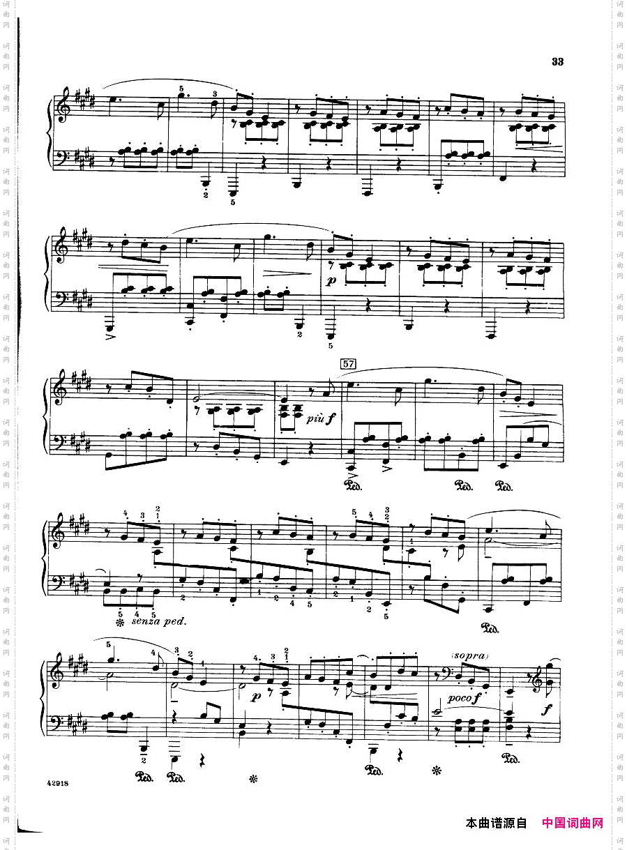 Barber - op 28 - Souvenirs piano solo
