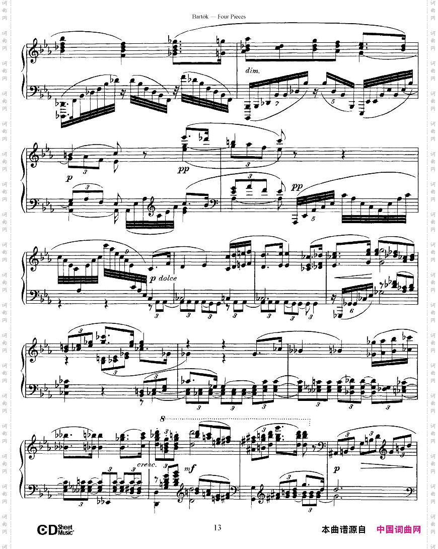 Bartok-DD71-FourPianoPieces