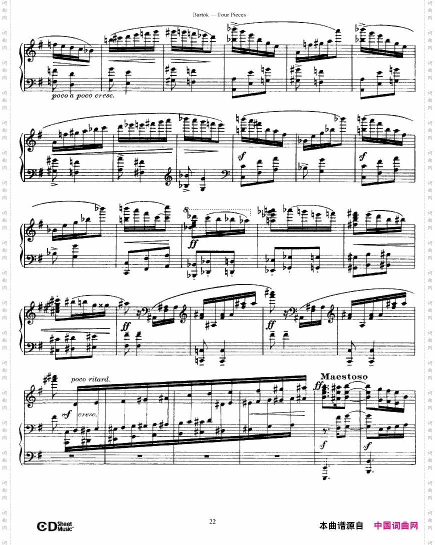 Bartok-DD71-FourPianoPieces