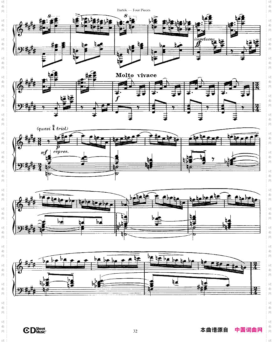 Bartok-DD71-FourPianoPieces