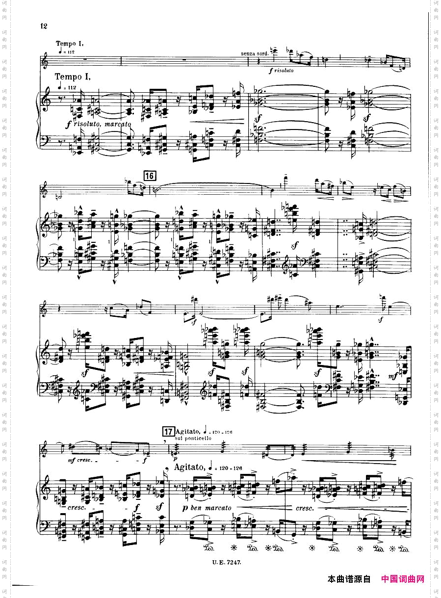 Bartok-SZ75-SonataforViolinandPianoNo.1op21-piano