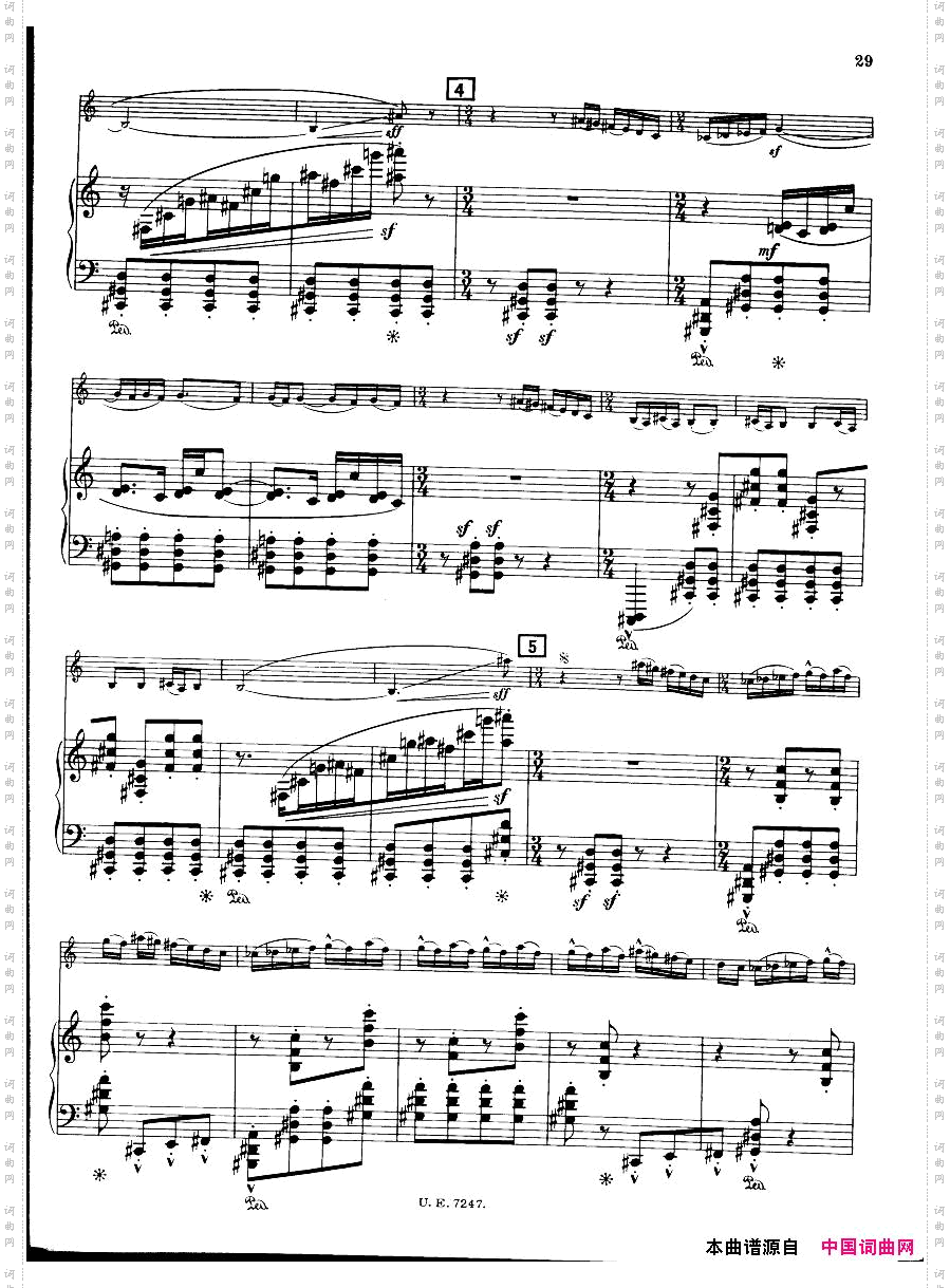 Bartok-SZ75-SonataforViolinandPianoNo.1op21-piano