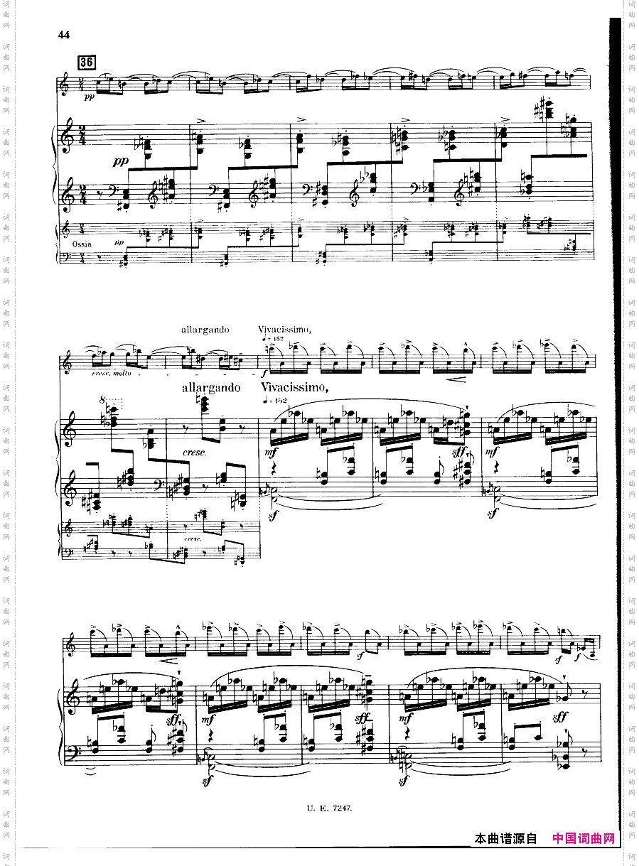 Bartok-SZ75-SonataforViolinandPianoNo.1op21-piano