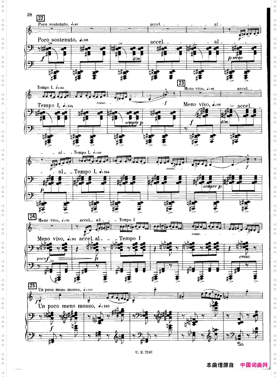 Bartok-SZ75-SonataforViolinandPianoNo.1op21-piano