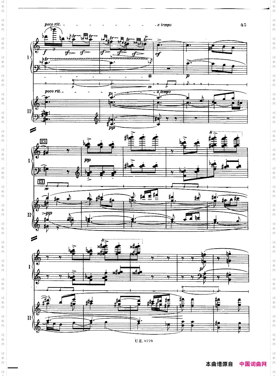 Bartok-SZ83-PianoConcerto12preduct二