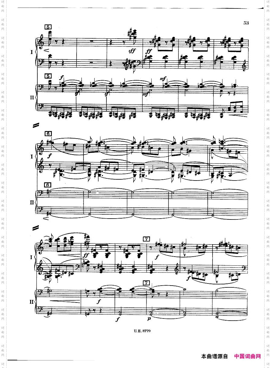 Bartok-SZ83-PianoConcerto12preduct二