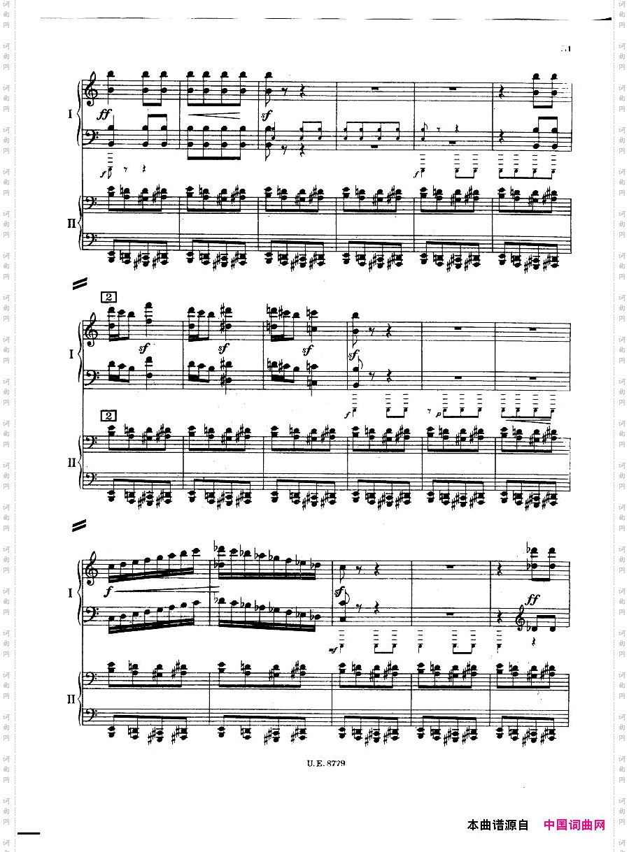 Bartok-SZ83-PianoConcerto12preduct二